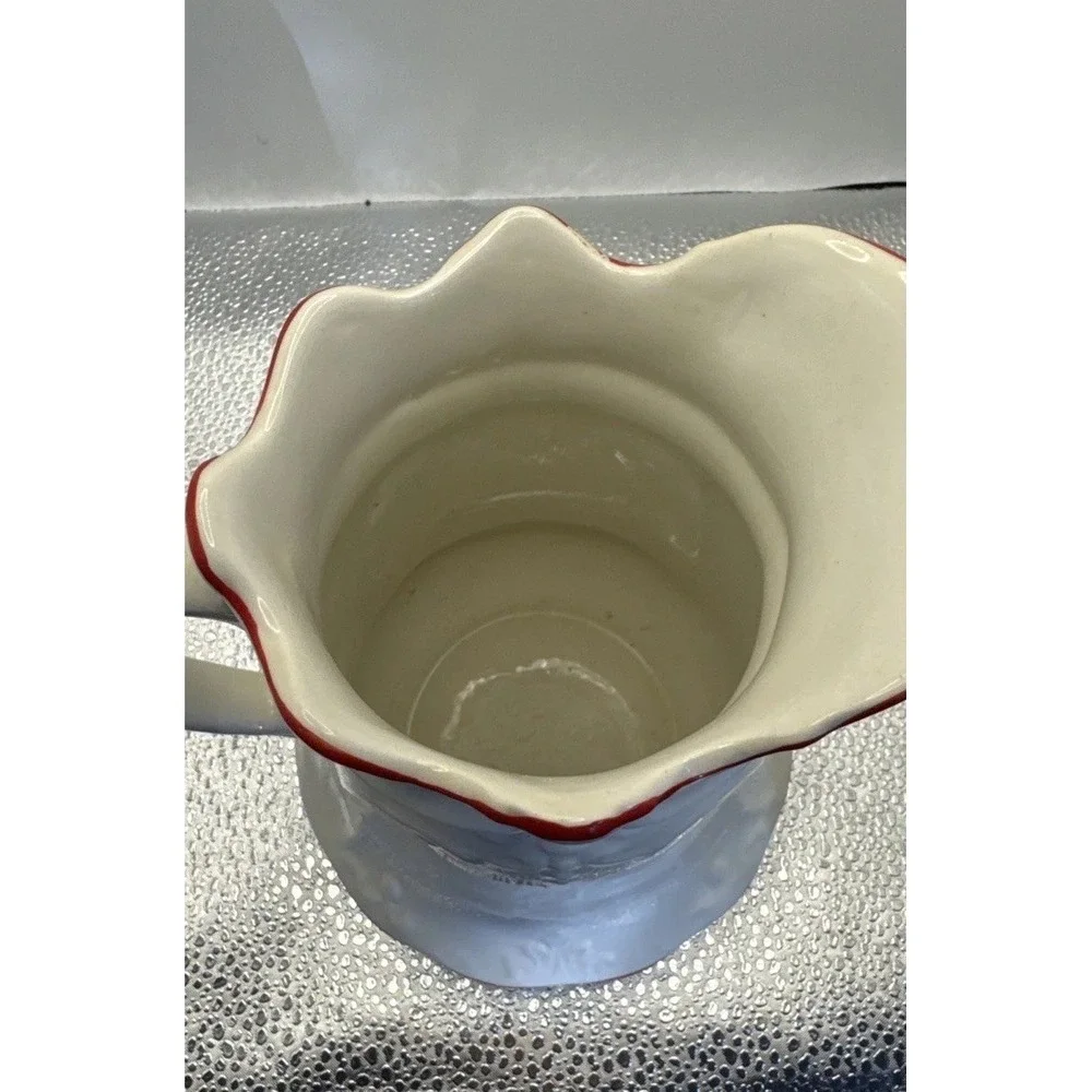 OLD FOLEY JAMES KENT STAFFORDSHIRE PITCHER WITH MEASUREMENTS - ENGLAND